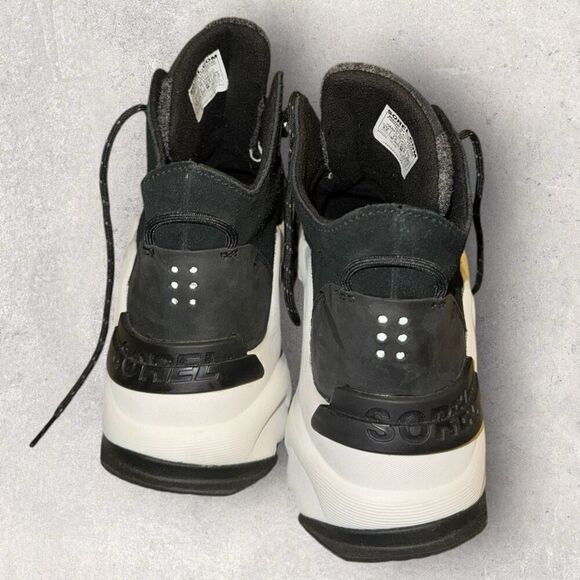 Sorel Women's Black and White Sneakers - Picture 3 of 6